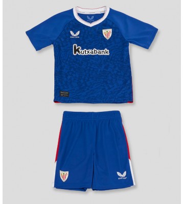 Athletic Bilbao Replika Babytøj Hjemmebanesæt Børn 2024-25 Kortærmet (+ Korte bukser)